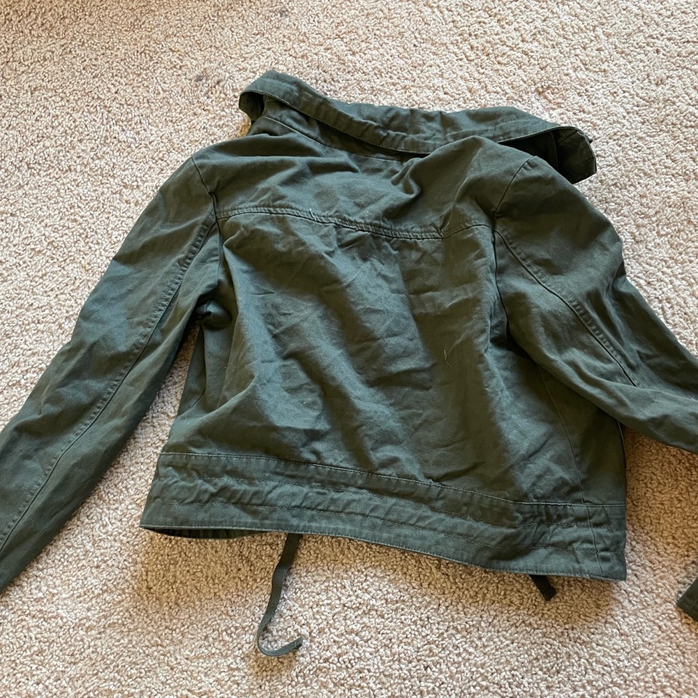 Green jacket, size small - Picture 2 of 2